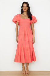 Adela Maxi Dress Orange