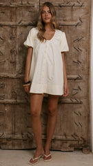 Keeva Mini Dress - Butter