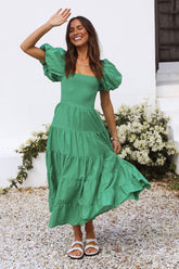 Adela Maxi Dress Green