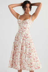 Livette - Flower Midi Dress