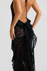 Leviah Dress - Black Lace