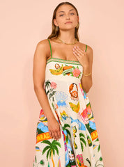 Livette - Tropical Maxi Dress