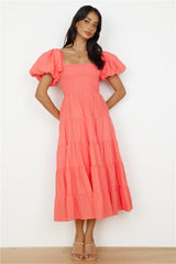 Adela Maxi Dress Orange