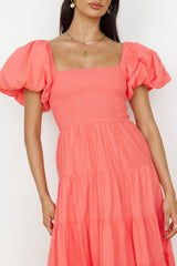 Adela Maxi Dress Orange