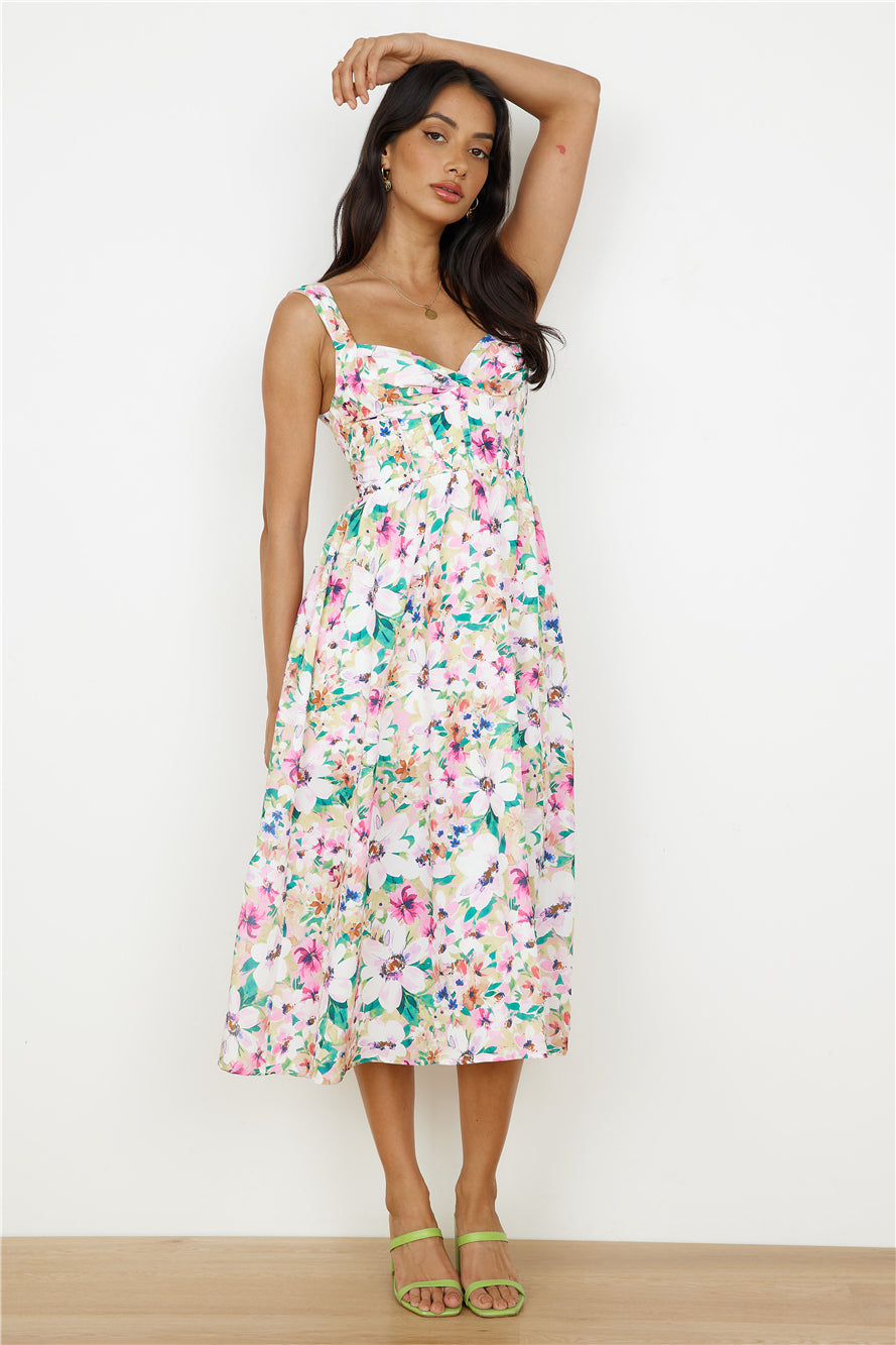 All Day Midi Dress Multi