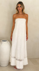 Sandra Maxi Dress - White