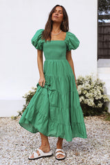Adela Maxi Dress Green