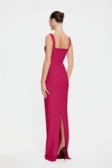Marbella Gown - Raspberry